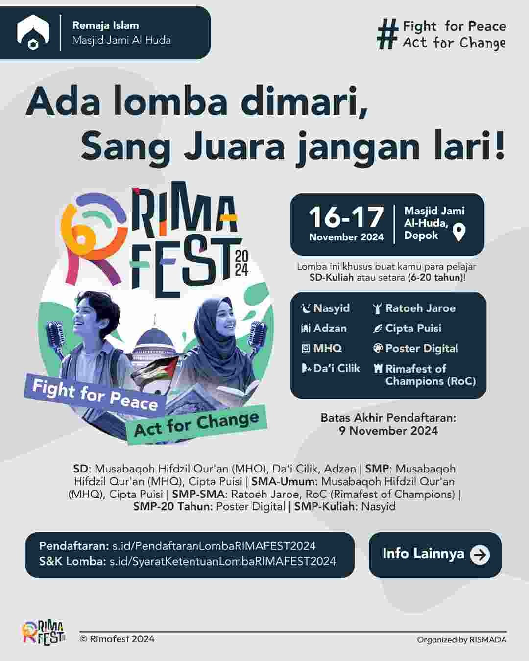 RIMAFEST (Rismada Festival) 2024 
