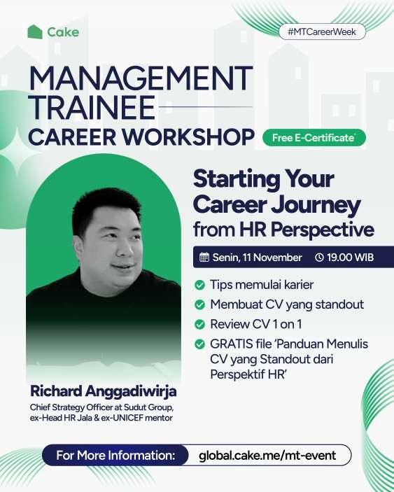 MANAGEMENT TRAINEE Career Week 2024
