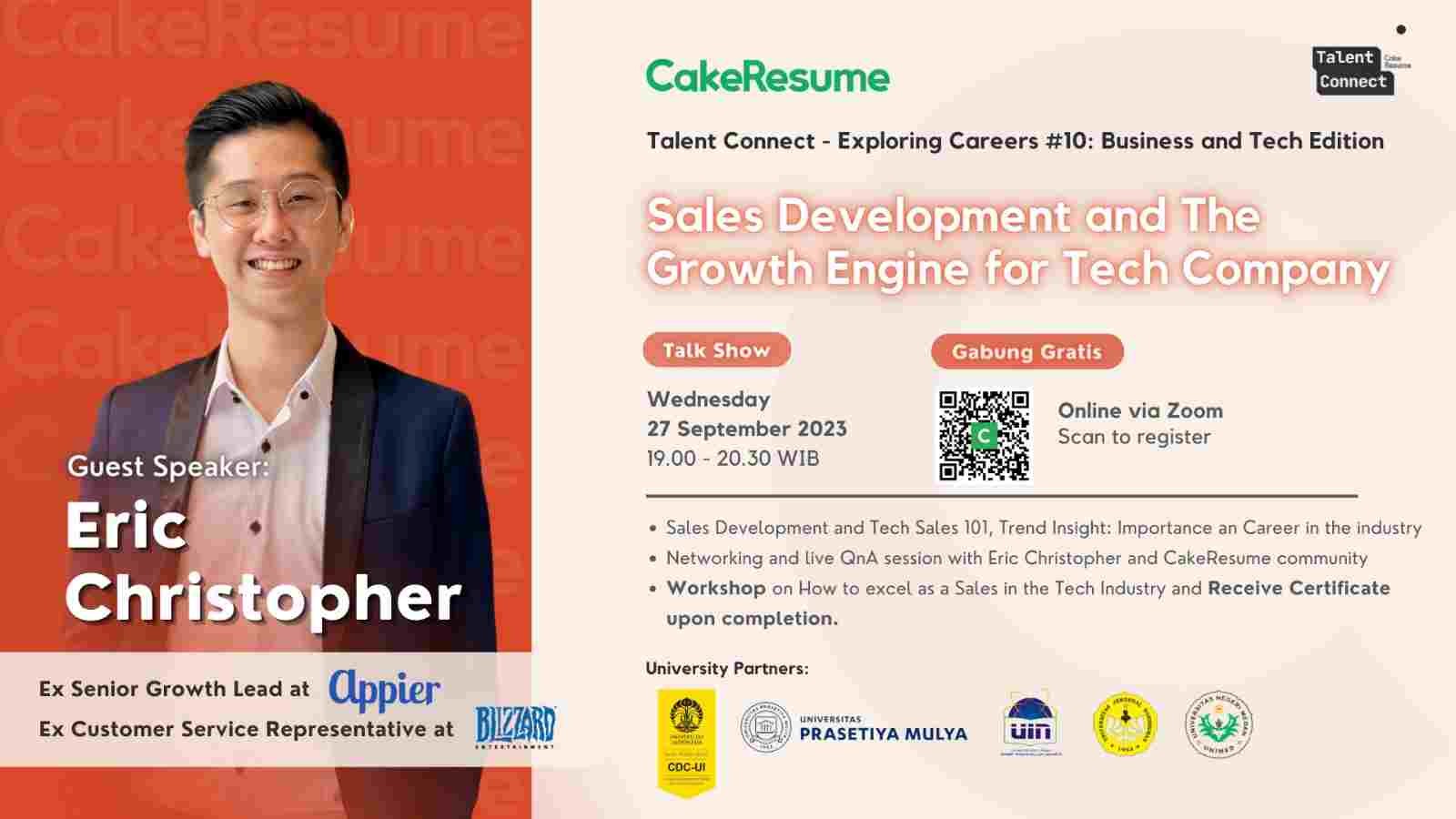 CakeResume Present : Sales Development, The Growth Engine for Tech Company