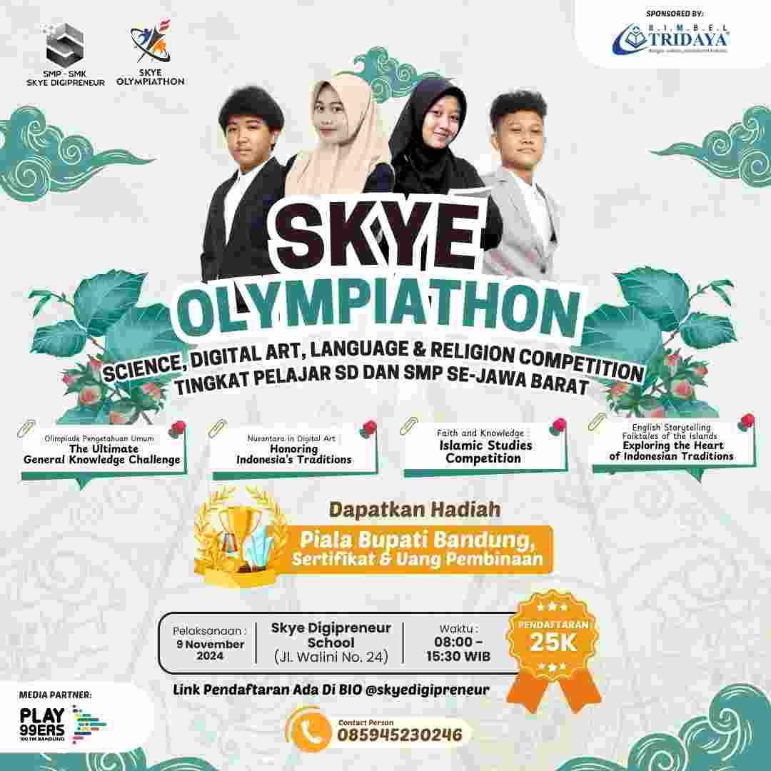 Calling all SD & SMP students in West Java!